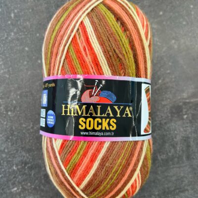 Socks, Fir de tricotat/crosetat Himalaya, Lana Merinos Superwash 75%, Nylon 25%, 100g/400m