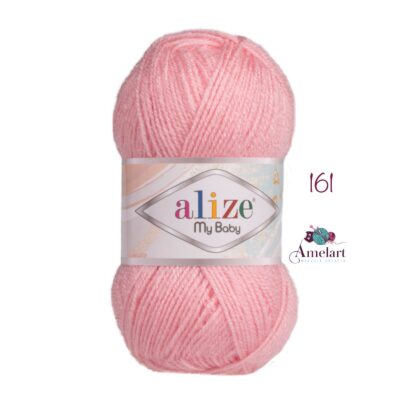 My Baby, Fir de tricotat/crosetat Alize, Acril 100%, 50g/150m