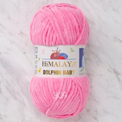 Dolphin baby, Fir de tricotat/crosetat Himalaya, Poliester 100%, 100g/120m