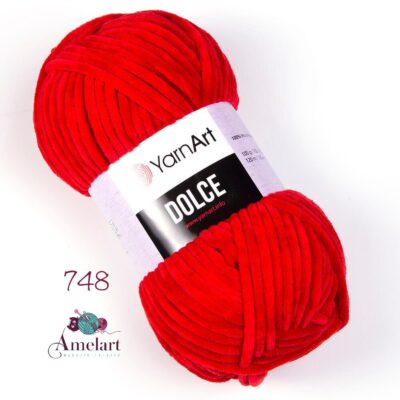 Dolce, Fir de tricotat/crosetat YarnArt, Micropoliester 100%, 100g/120m