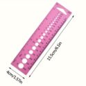 rigla calibrator pentru ace de tricotat si crosetat