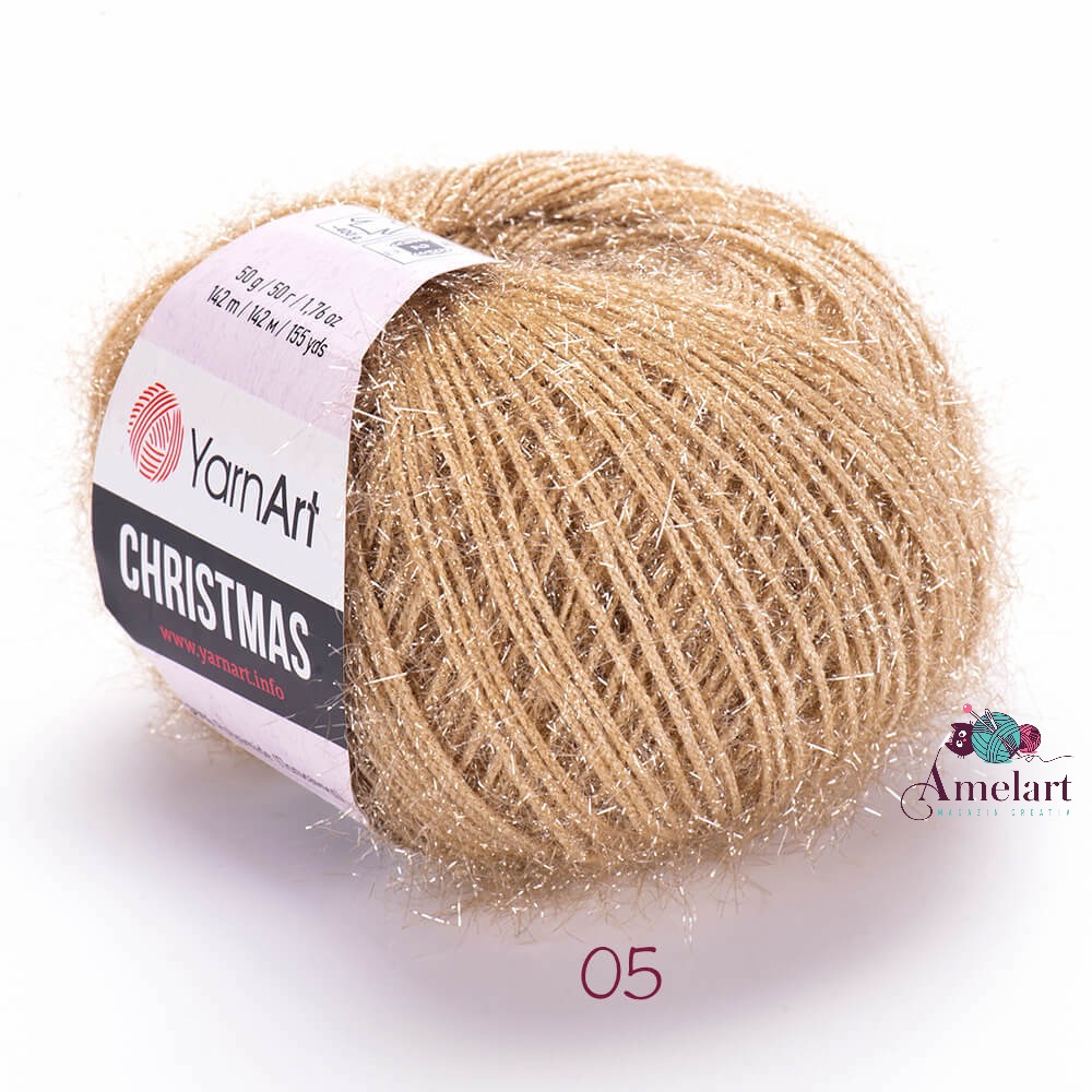 fir de crosetat/tricotat christmas polyamide 100% : 50g/142m