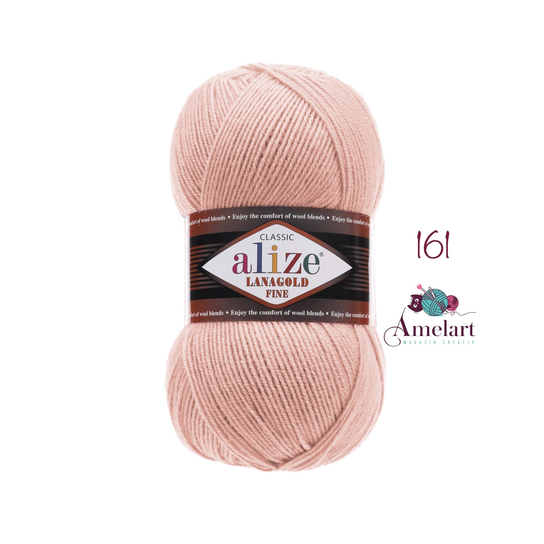 fir de tricotat alize lana gold fine, lana 49% acril 51% ,100g/390m