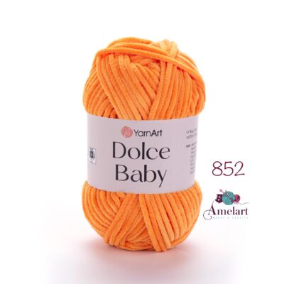fir de crosetat/tricotat dolce baby, micro polyester 100%, 50g/85m